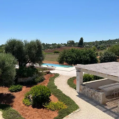 Villa Trullidamare A Ceglie Messapica, Con Piscina Infinity