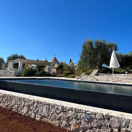 Villa Trullidamare A Ceglie Messapica, Con Piscina Infinity Cisternino
